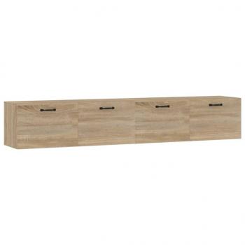 Wandschränke 2 Stk. Sonoma-Eiche 100x36,5x35 cm Holzwerkstoff