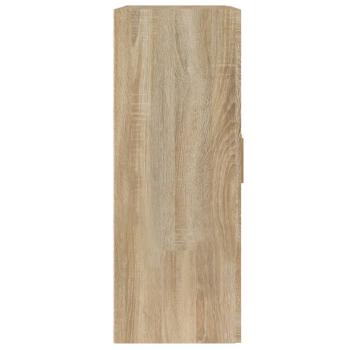 ARDEBO.de - Wandschrank Sonoma-Eiche 69,5x32,5x90 cm Holzwerkstoff