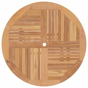 Gartentisch Klappbar Ø 110x75 cm Massivholz Teak