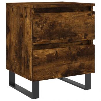 Nachttisch Räuchereiche 40x35x50 cm Holzwerkstoff