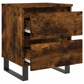 Nachttisch Räuchereiche 40x35x50 cm Holzwerkstoff