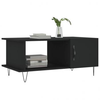 Couchtisch Schwarz 90x50x40 cm Holzwerkstoff