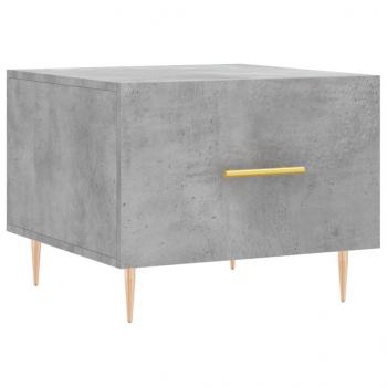 Couchtisch Betongrau 50x50x40 cm Holzwerkstoff