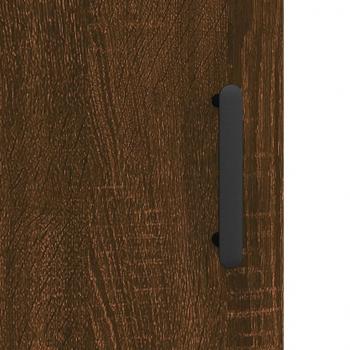 Nachttische 2 Stk. Braun Eichen-Optik 40x40x50 cm Holzwerkstoff