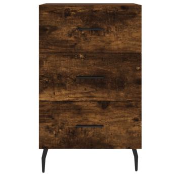 Nachttisch Räuchereiche 40x40x66 cm Holzwerkstoff