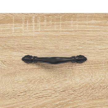 Wand-Nachttische 2 Stk. Sonoma-Eiche 35x35x20 cm