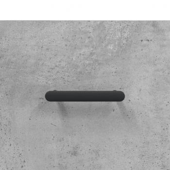 Wand-Nachttische 2 Stk. Betongrau 35x35x20 cm