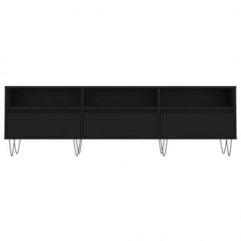 TV-Schrank Schwarz 150x30x44,5 cm Holzwerkstoff