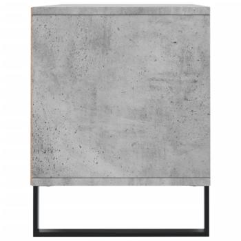 TV-Schrank Betongrau 100x34,5x44,5 cm Holzwerkstoff