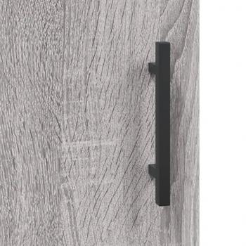 Schreibtisch Grau Sonoma 140x50x75 cm Holzwerkstoff