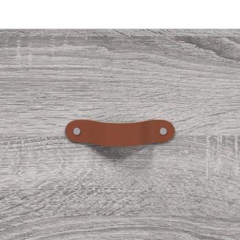 Couchtisch Grau Sonoma 102x50x40 cm Holzwerkstoff