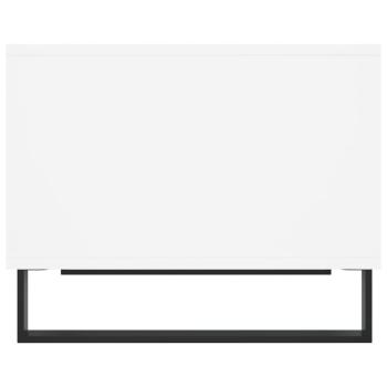 Couchtisch Weiß 60x50x40 cm Holzwerkstoff