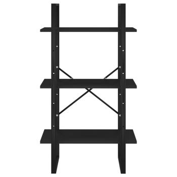 Lagerregal Schwarz 60x30x105 cm Holzwerkstoff