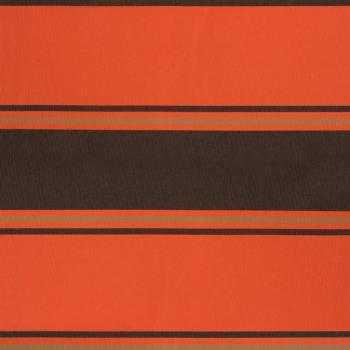 Elektrische Markise mit Kurbel Orange und Braun 4,5x3 m