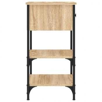 Nachttische 2 Stk. Sonoma-Eiche 34x36x70 cm Holzwerkstoff
