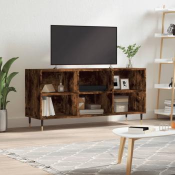 ARDEBO.de - TV-Schrank Räuchereiche 103,5x30x50 cm Holzwerkstoff