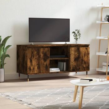 ARDEBO.de - TV-Schrank Räuchereiche 104x35x50 cm Holzwerkstoff