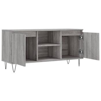 TV-Schrank Grau Sonoma 104x35x50 cm Holzwerkstoff
