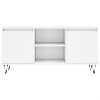 TV-Schrank Weiß 104x35x50 cm Holzwerkstoff