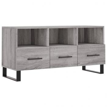 TV-Schrank Grau Sonoma 102x36x50 cm Holzwerkstoff