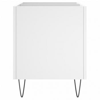 Plattenschrank Weiß 74,5x38x48 cm Holzwerkstoff