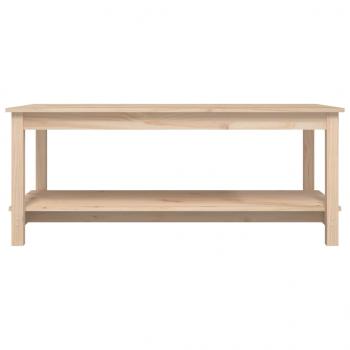 Couchtisch 110x55x45 cm Massivholz Kiefer