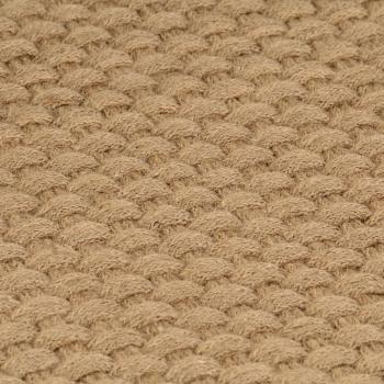 ARDEBO.de - Teppich Rechteckig Natur 80x160 cm Jute