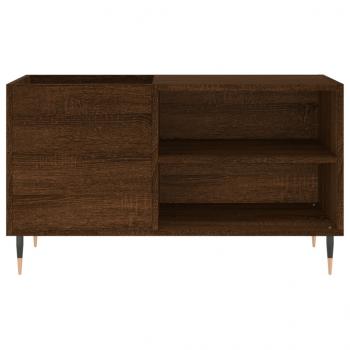 Plattenschrank Braun Eichen-Optik 85x38x48 cm Holzwerkstoff