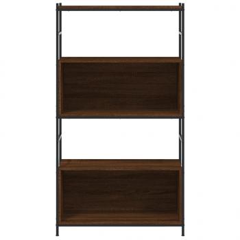 Bücherregal Braun Eichen-Optik 80x30x145,5 cm Holzwerkstoff