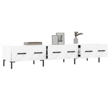 TV-Schrank Weiß 150x36x30 cm Holzwerkstoff