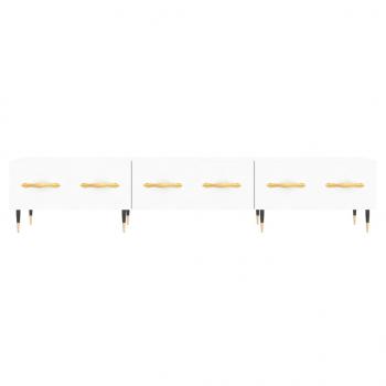 TV-Schrank Weiß 150x36x30 cm Holzwerkstoff