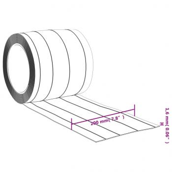 Türvorhang Transparent 200x1,6 mm 50 m PVC