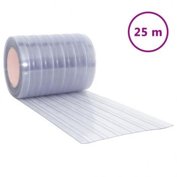 Türvorhang Transparent 300x2,6 mm 25 m PVC