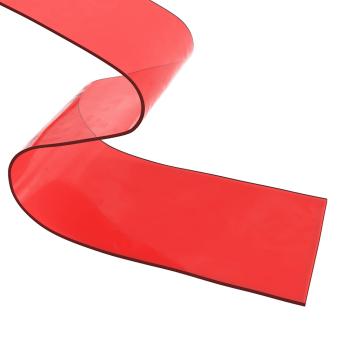 Türvorhang Rot 200x1,6 mm 50 m PVC