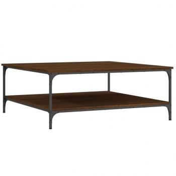 Couchtisch Braun Eichen-Optik 100x100x40 cm Holzwerkstoff