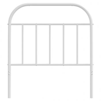 Kopfteil Metall Weiß 80 cm