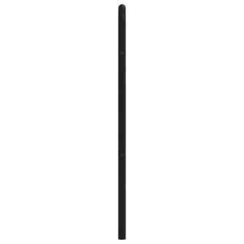 Kopfteil Metall Schwarz 100 cm