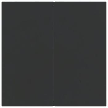 3-tlg. Garten-Essgruppe Grau und Schwarz Poly Rattan und Stahl