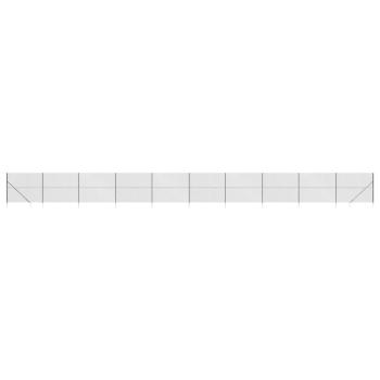 Maschendrahtzaun mit Bodenhülsen Anthrazit 2,2x25 m