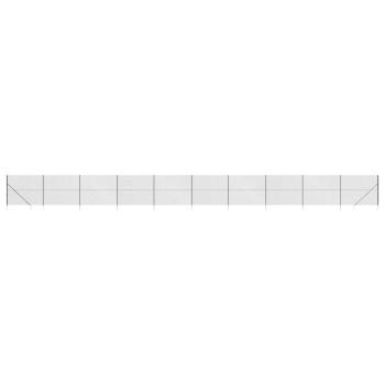 Maschendrahtzaun mit Bodenhülsen Anthrazit 1,4x25 m