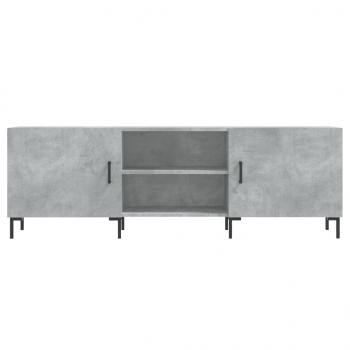 TV-Schrank Betongrau 150x30x50 cm Holzwerkstoff