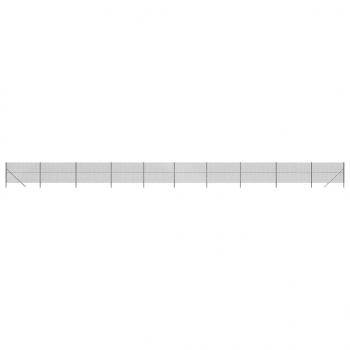 Maschendrahtzaun Anthrazit 1,6x25 m