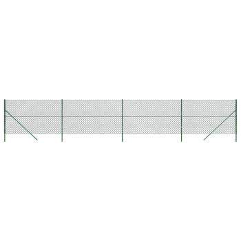 Maschendrahtzaun Grün 1,8x10 m