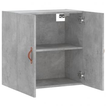 Wandschrank Betongrau 60x31x60 cm Holzwerkstoff
