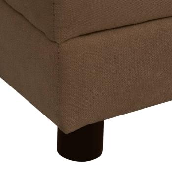Hundesofa mit Kissen Braun 83x44x44 cm Plüsch  