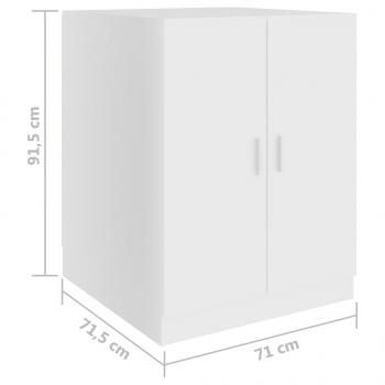 Waschmaschinenschrank Weiß 71x71,5x91,5 cm