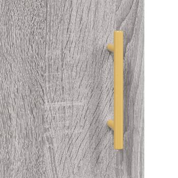 Wandschrank Grau Sonoma 60x31x70 cm Holzwerkstoff
