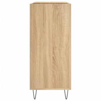 Plattenschrank Sonoma-Eiche 84,5x38x89 cm Holzwerkstoff
