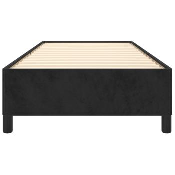 Bettgestell Schwarz 80x200 cm Samt