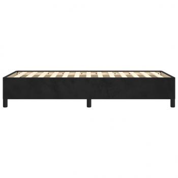 Bettgestell Schwarz 90x200 cm Samt
